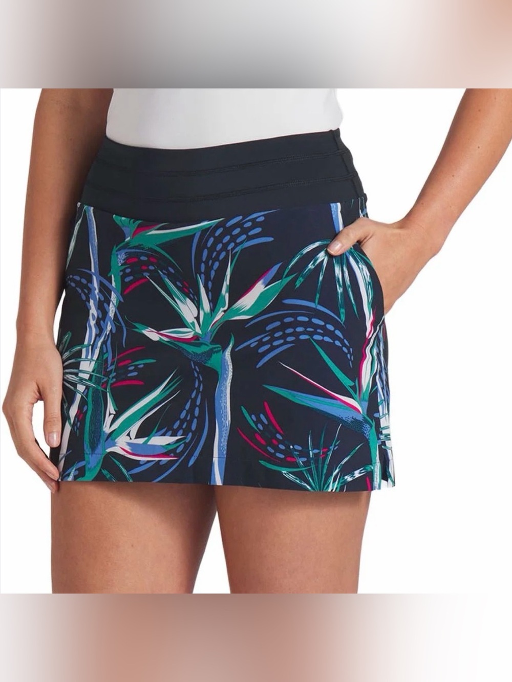 PUMA Women's Blake Paradise 15.5" Golf Skort